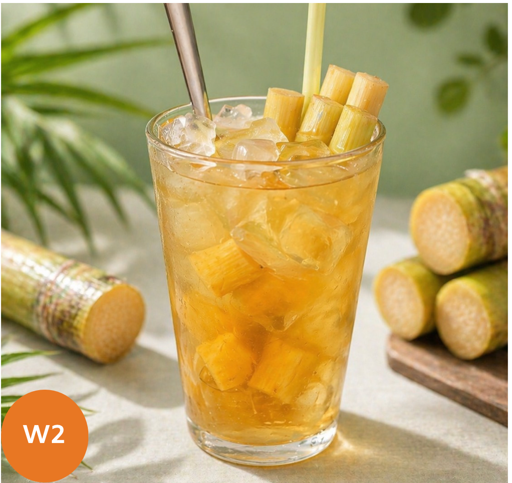Lychee Aloe Sugarcane Cooler