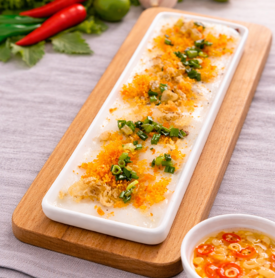 Bánh Bèo (Fern Cake) | Vietnamese Steamed Rice Cakes with Shrimp